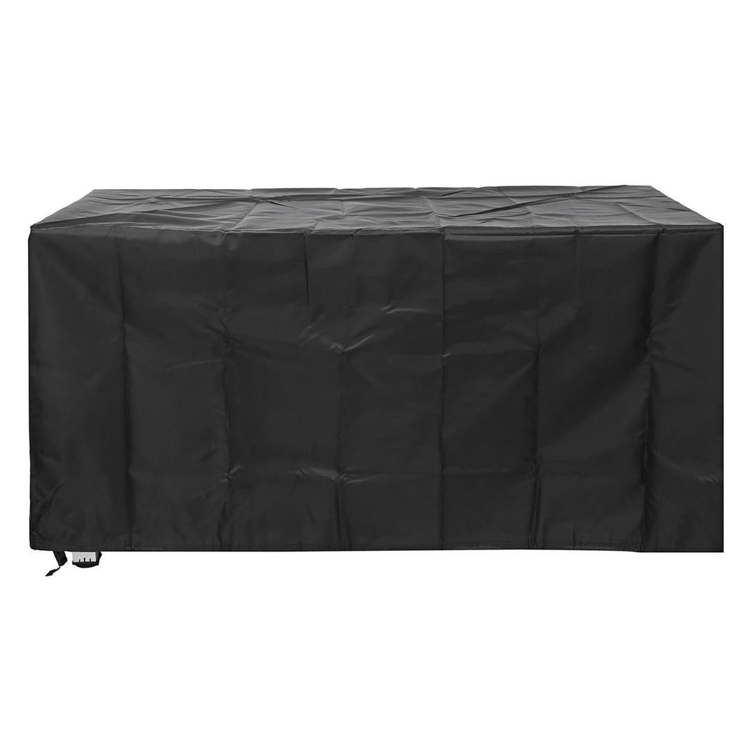 Outdoor Patio Furniture Cover Rectangular Garden Rattan Table Cover Waterproof Cover Image 5