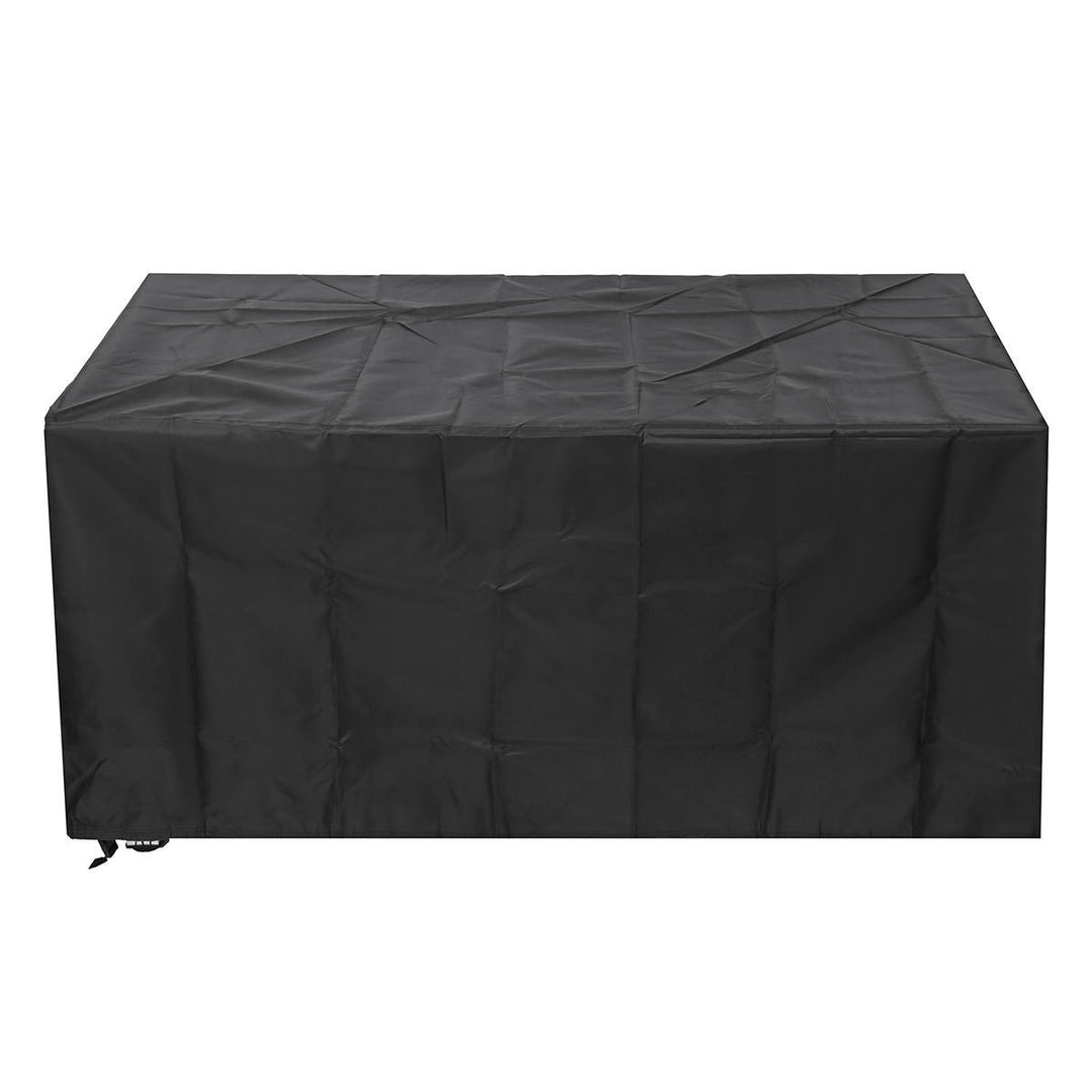 Outdoor Patio Furniture Cover Rectangular Garden Rattan Table Cover Waterproof Cover Image 6