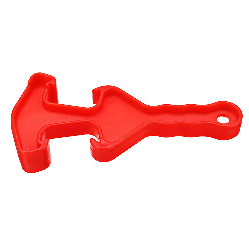 Pail Opener Double-end Plastic Bucket Paint Barrel Can Lid Opener Wrench Tool Red Image 10