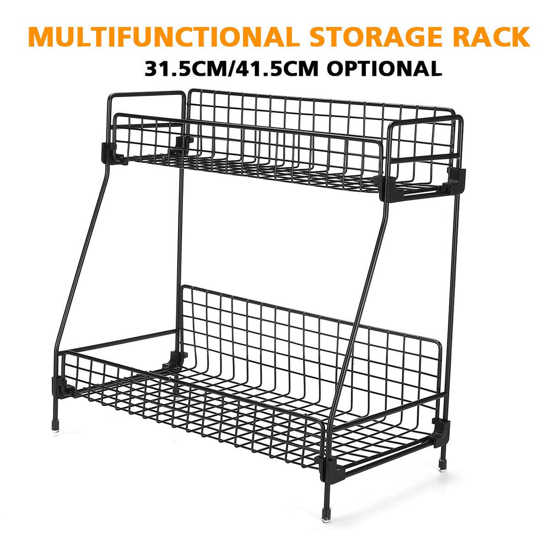 Multi-functional Makeup Rack Storage Box Kitchen Dormitory With Multi-layer Book Desktop Racks Image 7