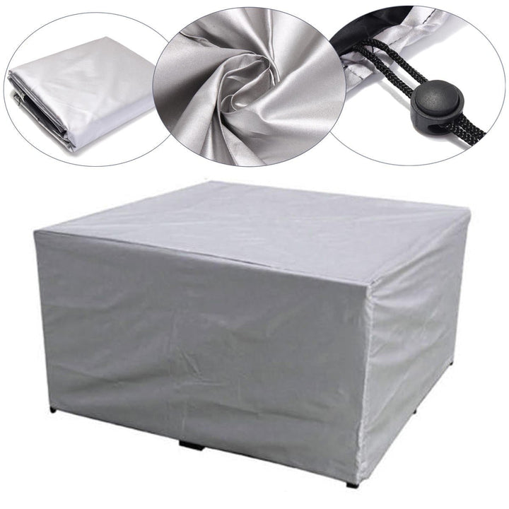 Patio Garden Waterproof Furniture Cover Set UV Rain Shelter Protector Image 2