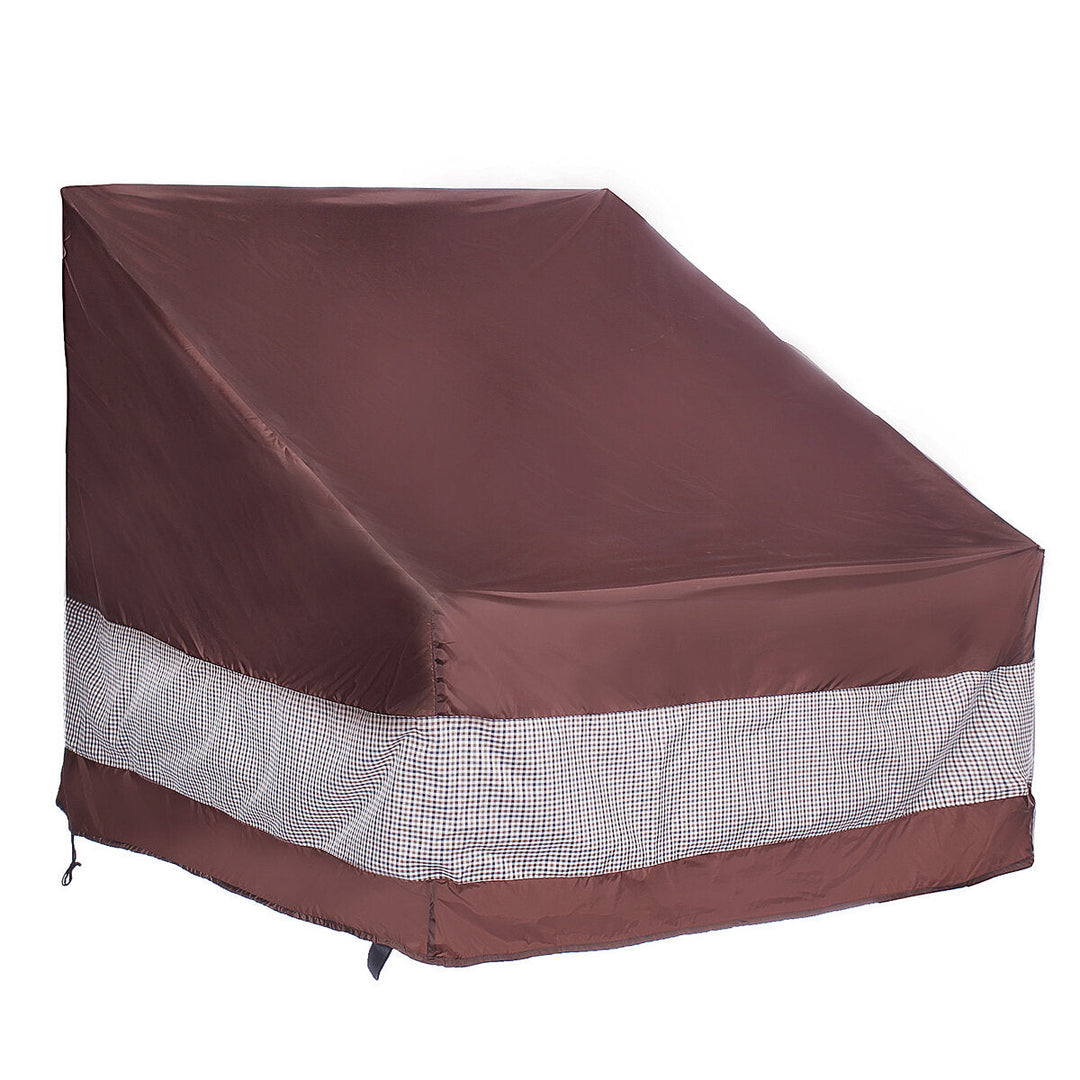 Outdoor Patio Furniture Cover Waterproof Case Dust-proof Furniture Chair Sofa Covers Garden UV Sun Protective Chair Image 1