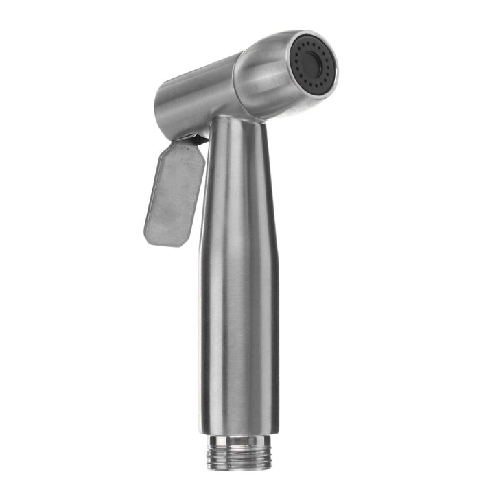 Portable Toilet Bidet Sprayer Stainless Steel Hand Held Shattaf Bathroom Shower Head Tool Image 1