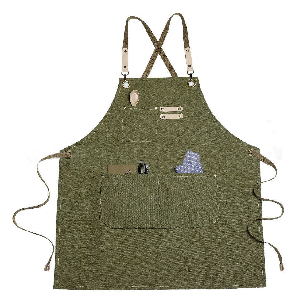 Sleeveless Apron Waterproof Woodworking Anti-fouling Polyester Apron For DIY Woodworking Enthusiast Image 5