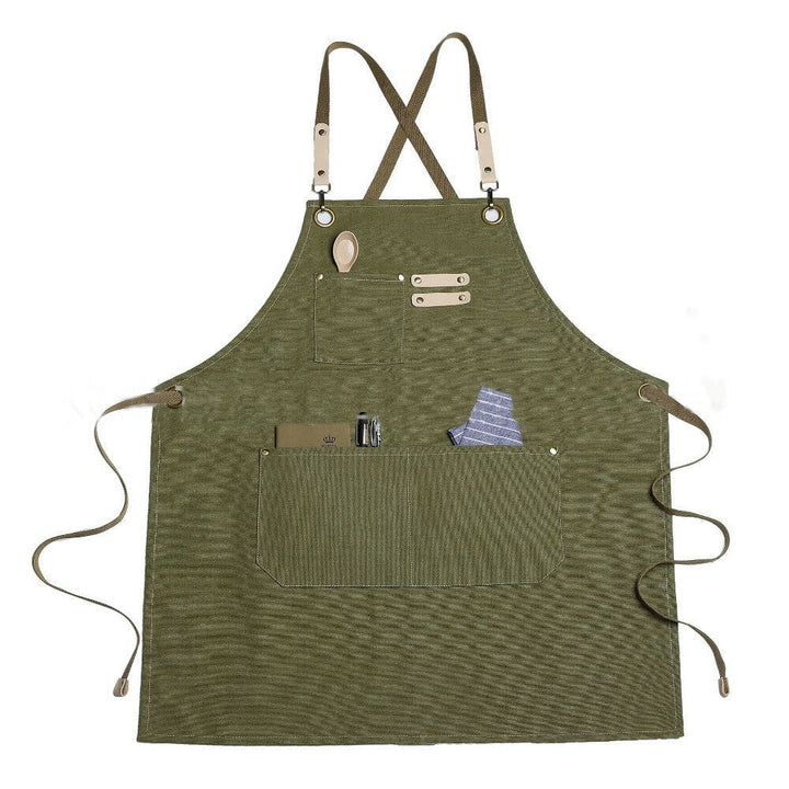 Sleeveless Apron Waterproof Woodworking Anti-fouling Polyester Apron For DIY Woodworking Enthusiast Image 1