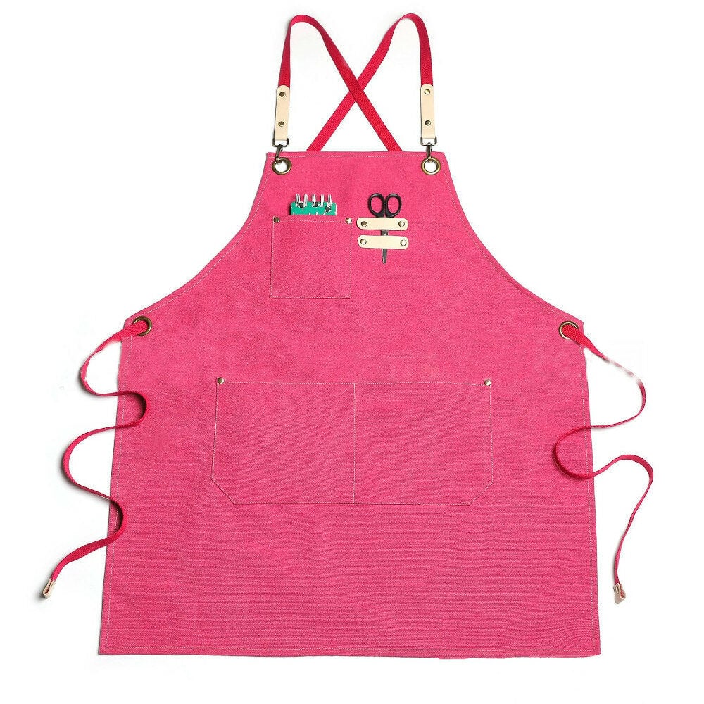 Sleeveless Apron Waterproof Woodworking Anti-fouling Polyester Apron For DIY Woodworking Enthusiast Image 1