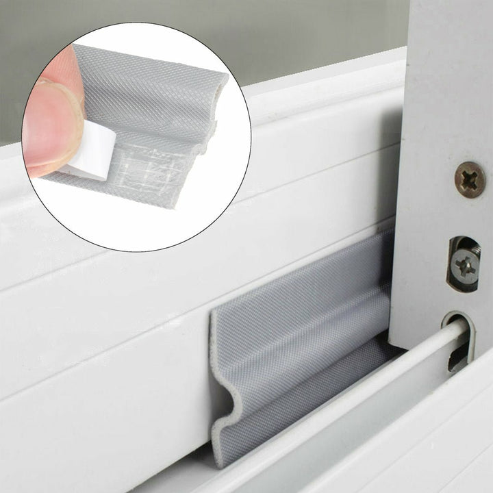 Self-Adhesive Sliding Door And Window Sealing Strip Plastic Steel Aluminum Alloy Household Gap Windproof Dustproof Image 2