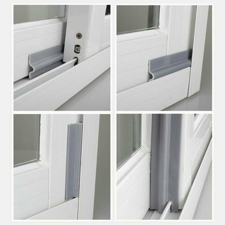 Self-Adhesive Sliding Door And Window Sealing Strip Plastic Steel Aluminum Alloy Household Gap Windproof Dustproof Image 3