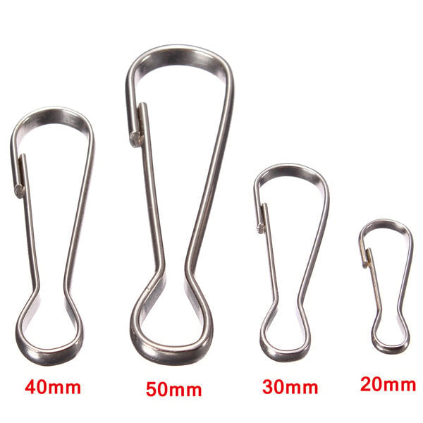 Steel Flag Pole Clip Snaps Hook Flag Pole Attachment 20mm,30mm,40mm,50mm Image 7