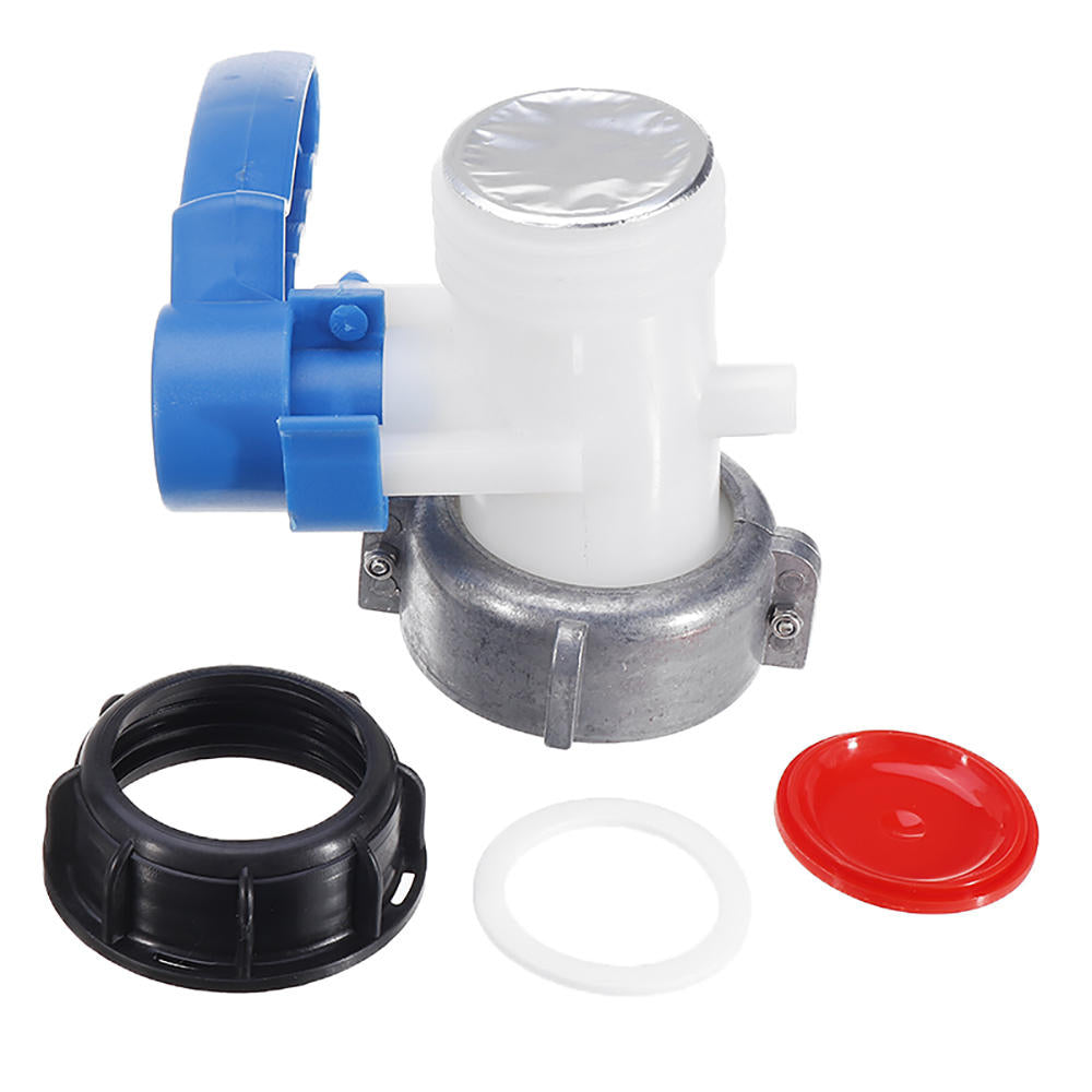 Universal Hose Connector Tap Shut Off Garden Accessories Coarse Thread Tote Tank Adapter Butterfly Valve Fitting Parts Image 2