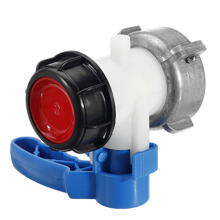 Universal Hose Connector Tap Shut Off Garden Accessories Coarse Thread Tote Tank Adapter Butterfly Valve Fitting Parts Image 6