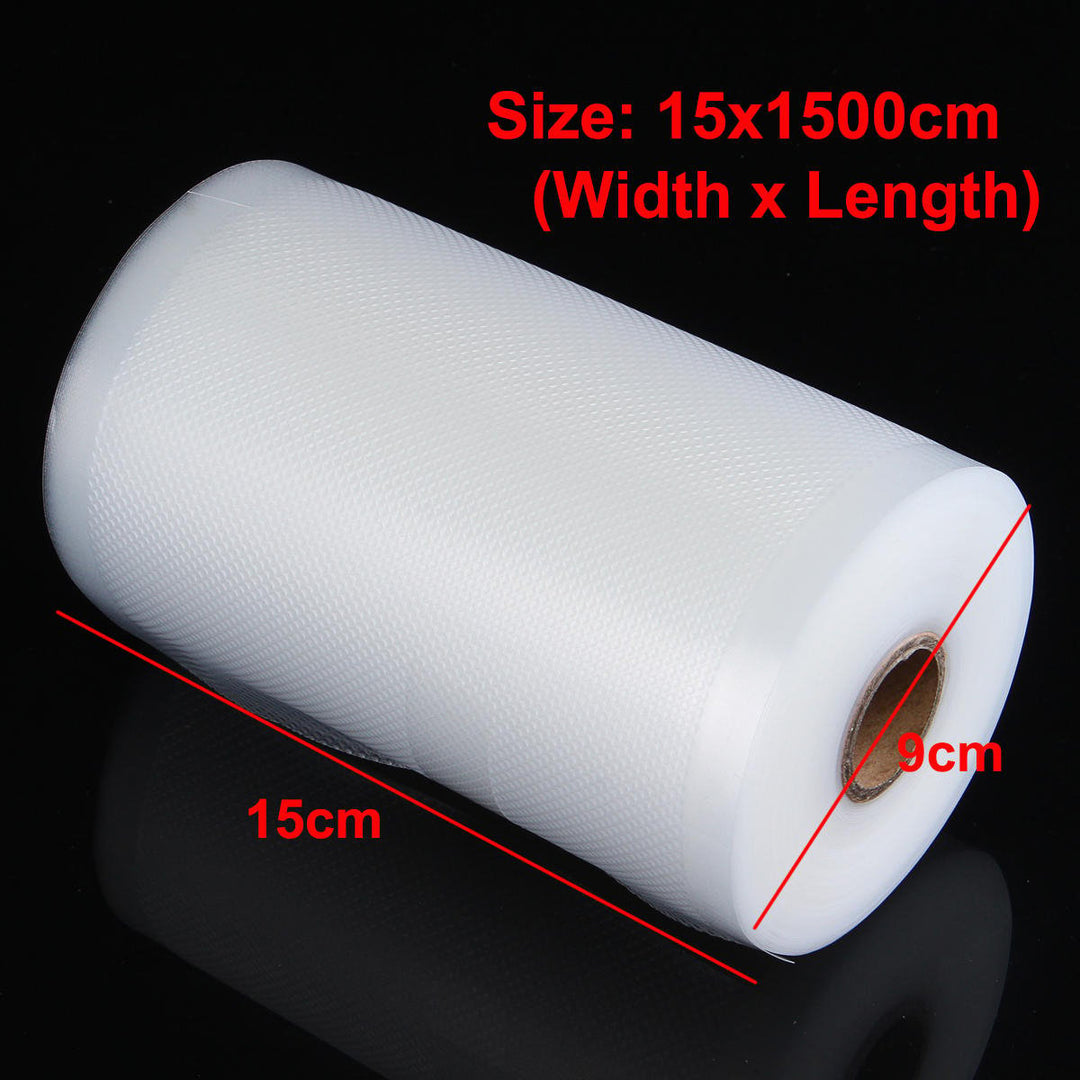 Vacuum Sealer Bags Reusable Storage Bag Transparent Plastic 15x1500cm Image 2