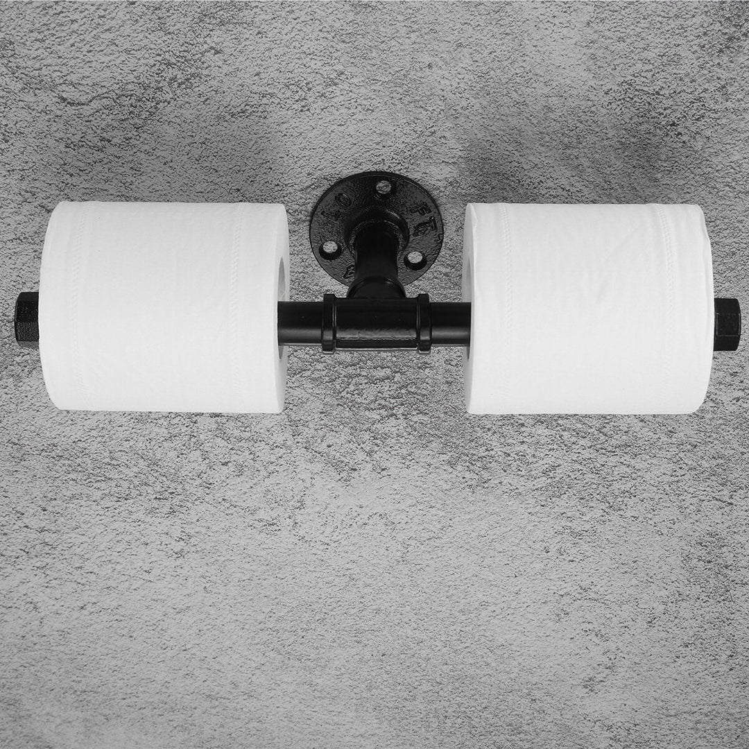 Water Pipe Toilet Paper Rack Paper Towel Rack Personality Creativity Image 7