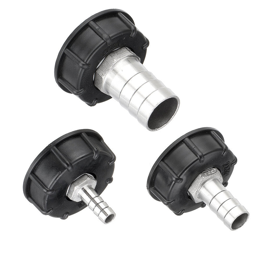 Water Tank Garden Hose Adapter Fittings 304 Stainless Steel Outlet Connector 12mm,20mm,32mm Image 1