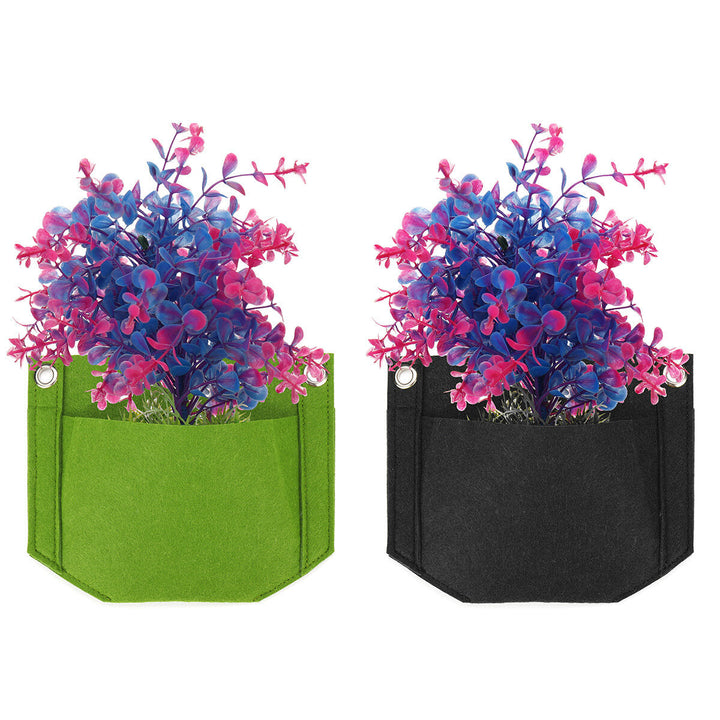 Wall Hanging Planting Bag Planter Garden Grow Bag Image 4