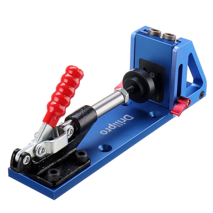 Woodworking Tool Pocket Hole Jig System with 9.5mm Oblique Hole Diameter Drill Hole Drilling Guide for Wood Image 3