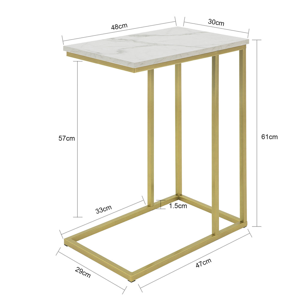 Haotian FBT87-G, Sofa Side Table Laptop Table Coffee Table Image 2