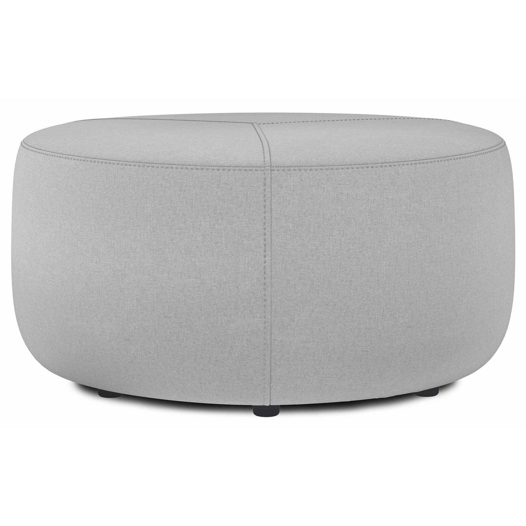 Moore Large Ottoman Round Footrest Extra Seat Available in Multiple Colors Image 1