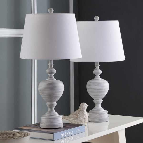 SAFAVIEH Lighting Alban Table Lamp White Image 5