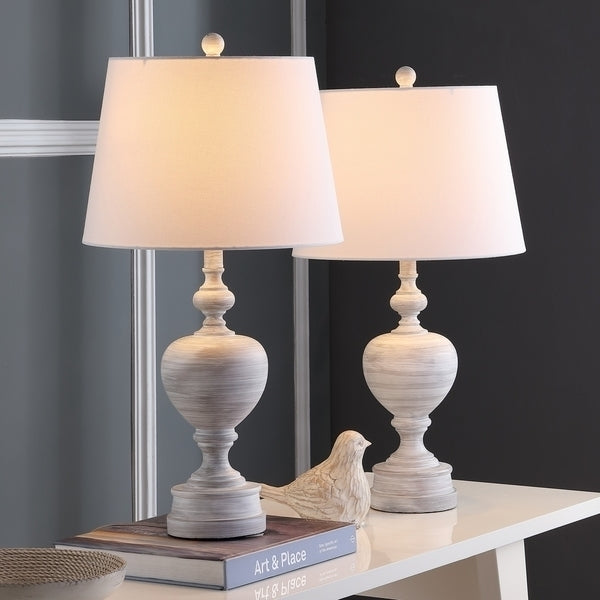 SAFAVIEH Lighting Alban Table Lamp White Image 6