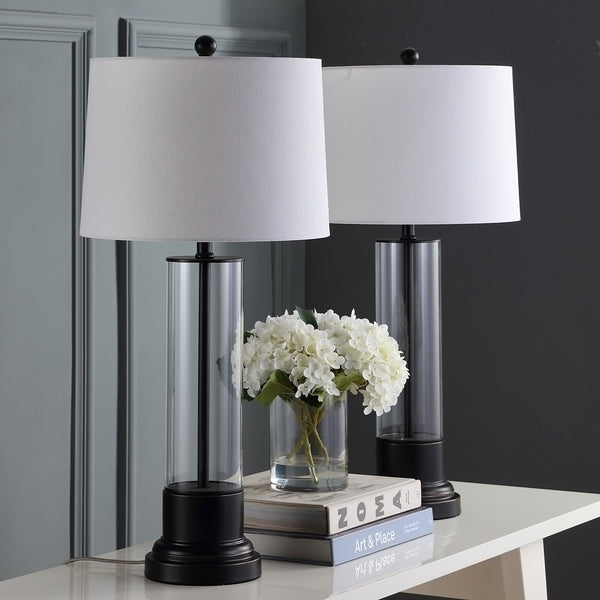 SAFAVIEH Lighting Jayse Table Lamp Black Image 5