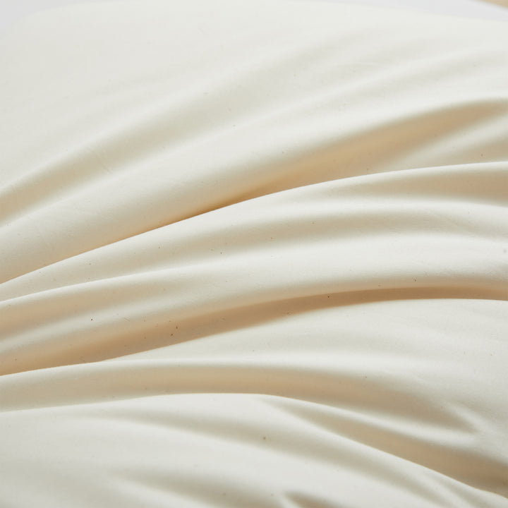 300 TC Organic Cotton Goose Down Feather Pillows, Pillow-in-pillow, Set of 2 Image 5