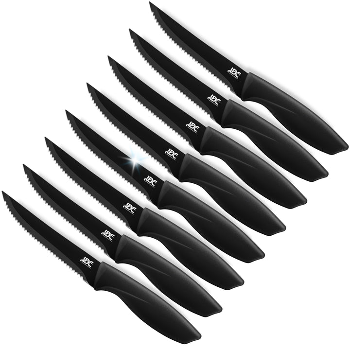 Set of 8 Steak Knives, Stainless Steel and Nonstick Image 4