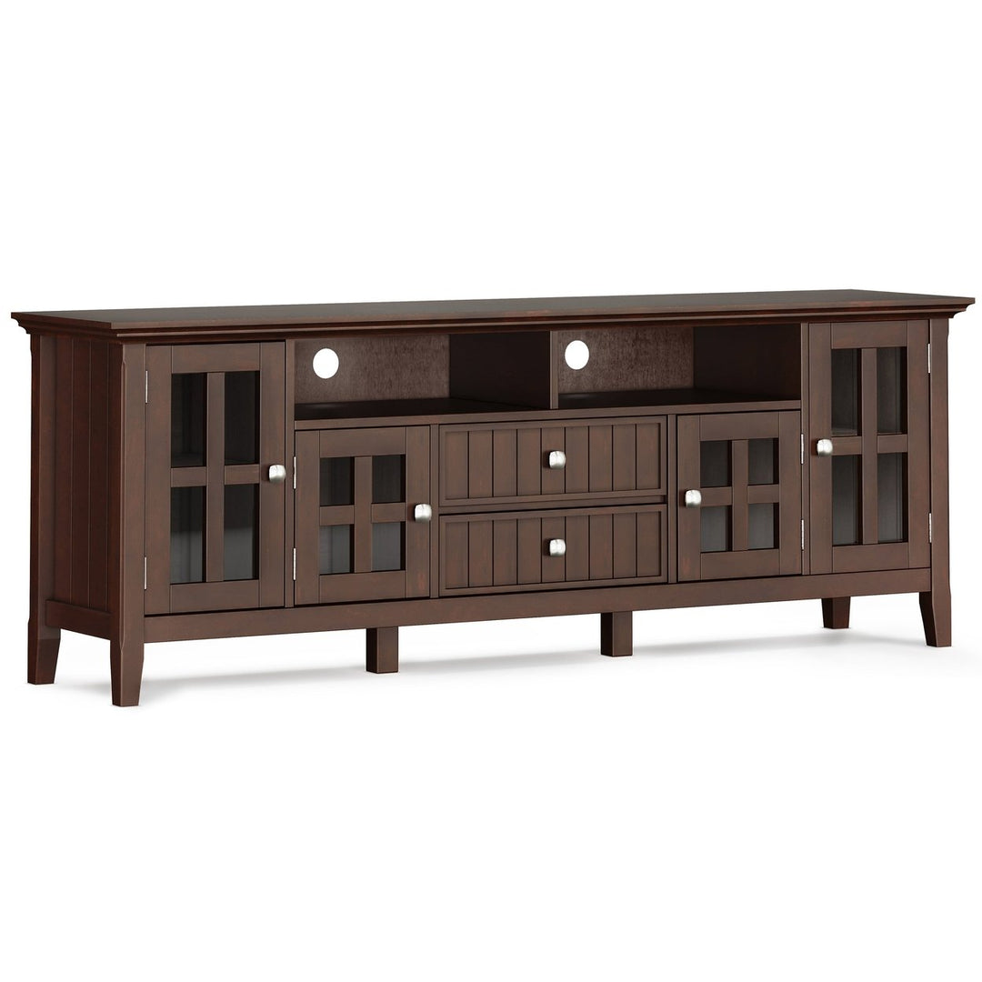 Acadian 72 Inch Wide TV Media Stand for TVs up to 80 Inches with Storage Cabinets Image 1