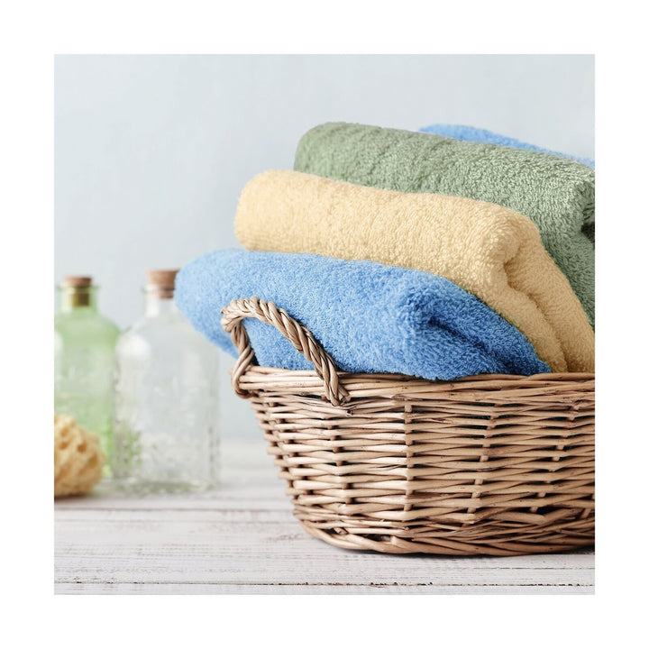 Premium 100% Cotton Bath Towels Set 54x27 Super Absorbent Hotel Quality Soft Image 5