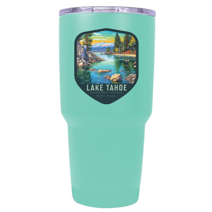 Tulane University Green Wave Proud Mom 24 oz Insulated Stainless Steel Tumblers Choose Your Color. Image 1