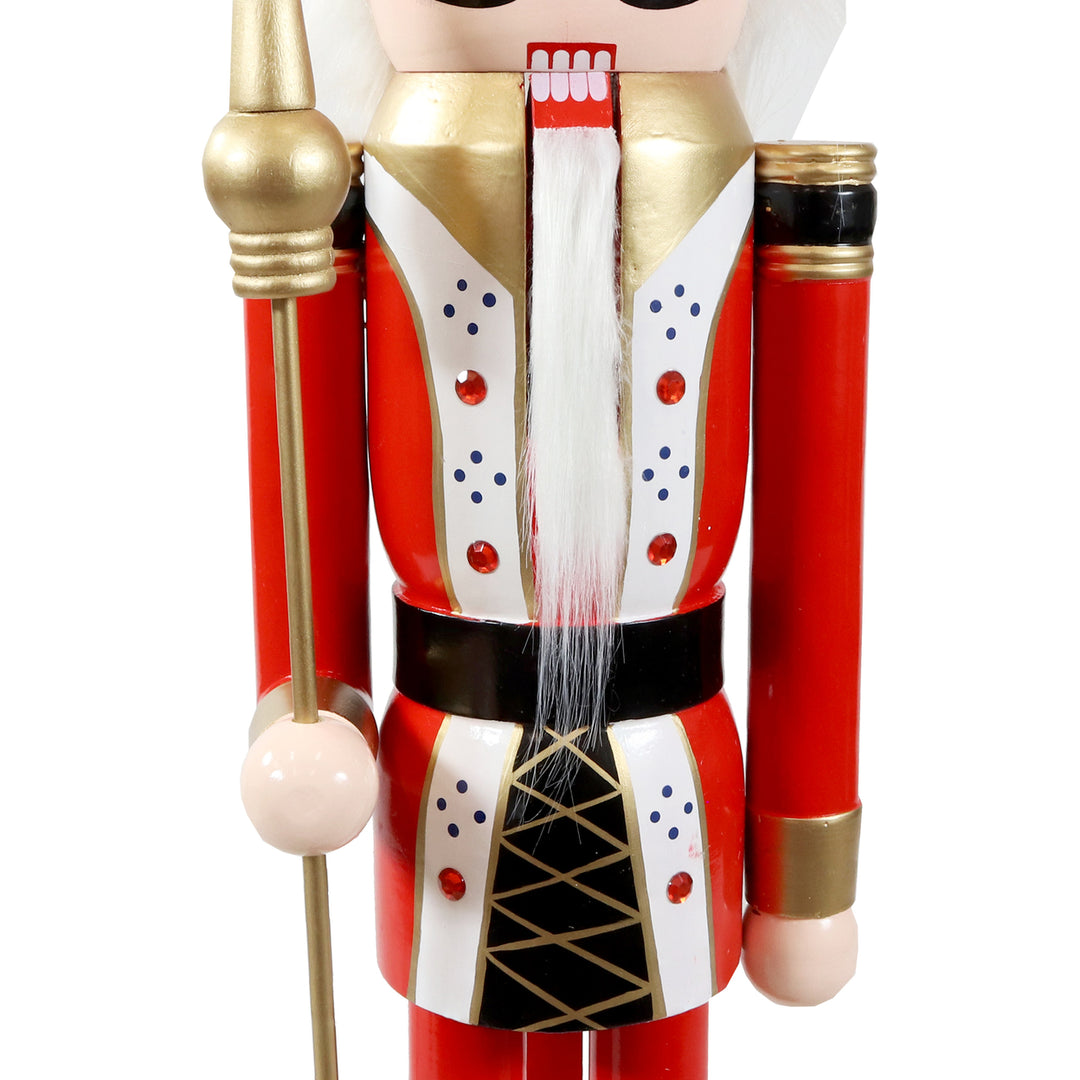 Sunnydaze Balthazar the Protector Indoor Christmas Nutcracker - 48 in Image 7