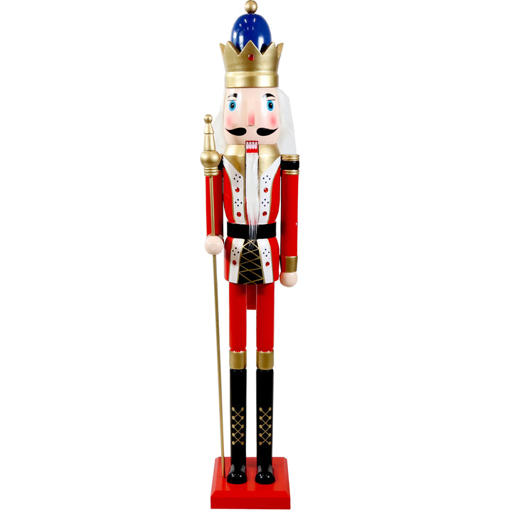 Sunnydaze Balthazar the Protector Indoor Christmas Nutcracker - 48 in Image 5