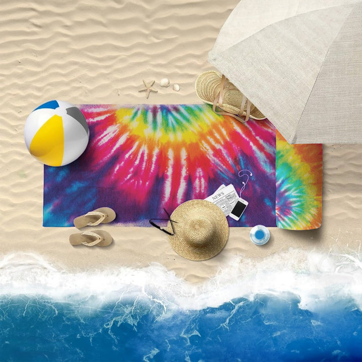 28"x60" Ultra Soft Bright Printed Velour Pool Beach Lightweight Towel Image 10