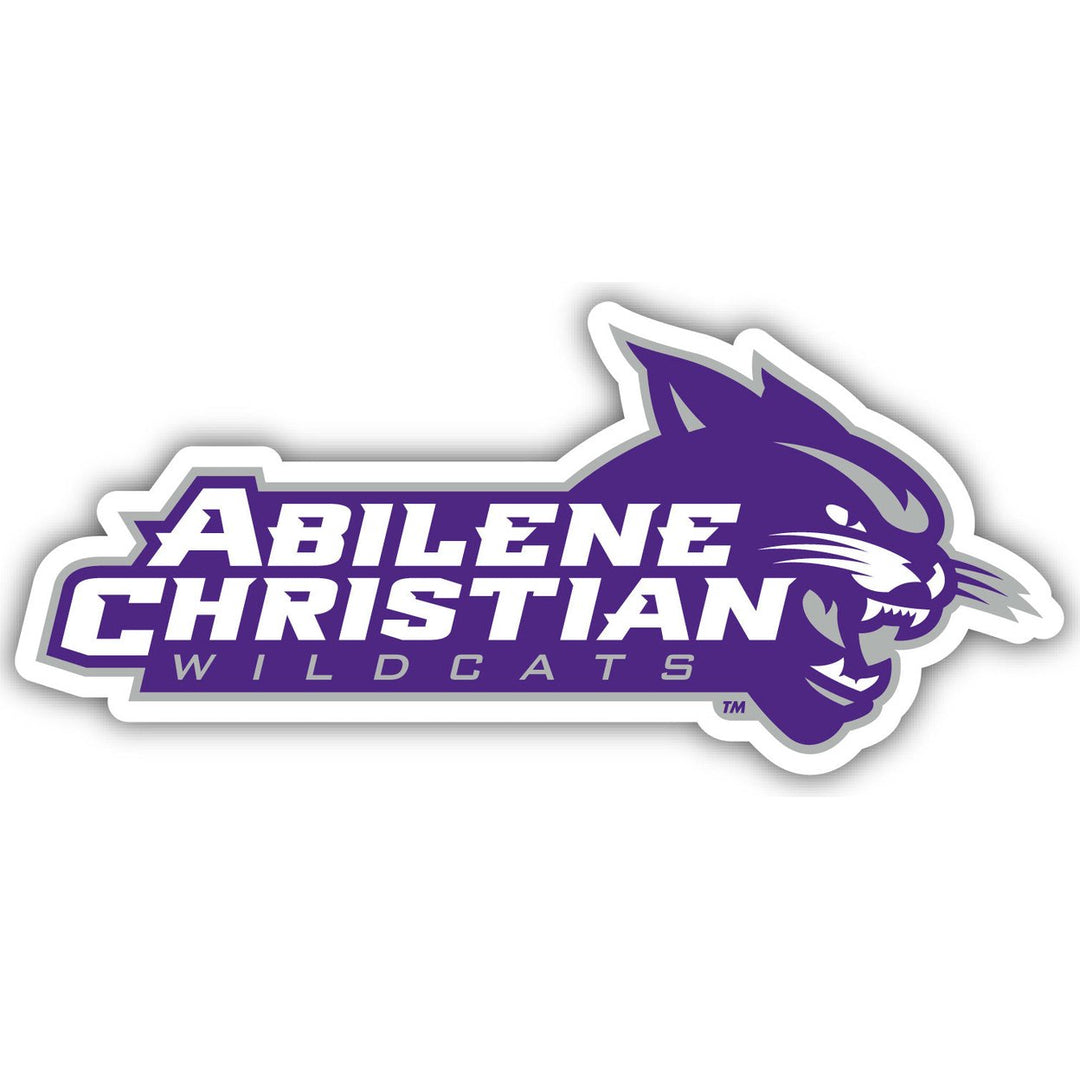 Abilene Christian University 4-Inch Wide NCAA Durable School Spirit Vinyl Decal Sticker Image 1