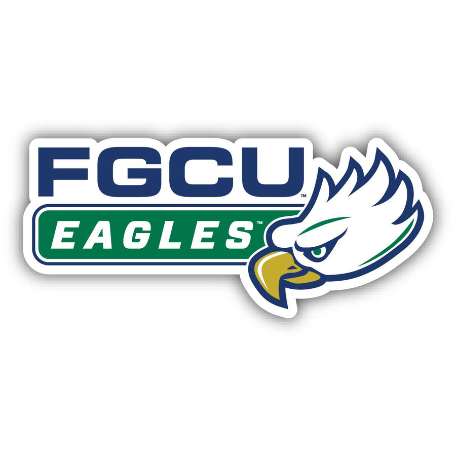 Florida Gulf Coast Eagles 4-Inch Wide NCAA Durable School Spirit Vinyl Decal Sticker Image 1