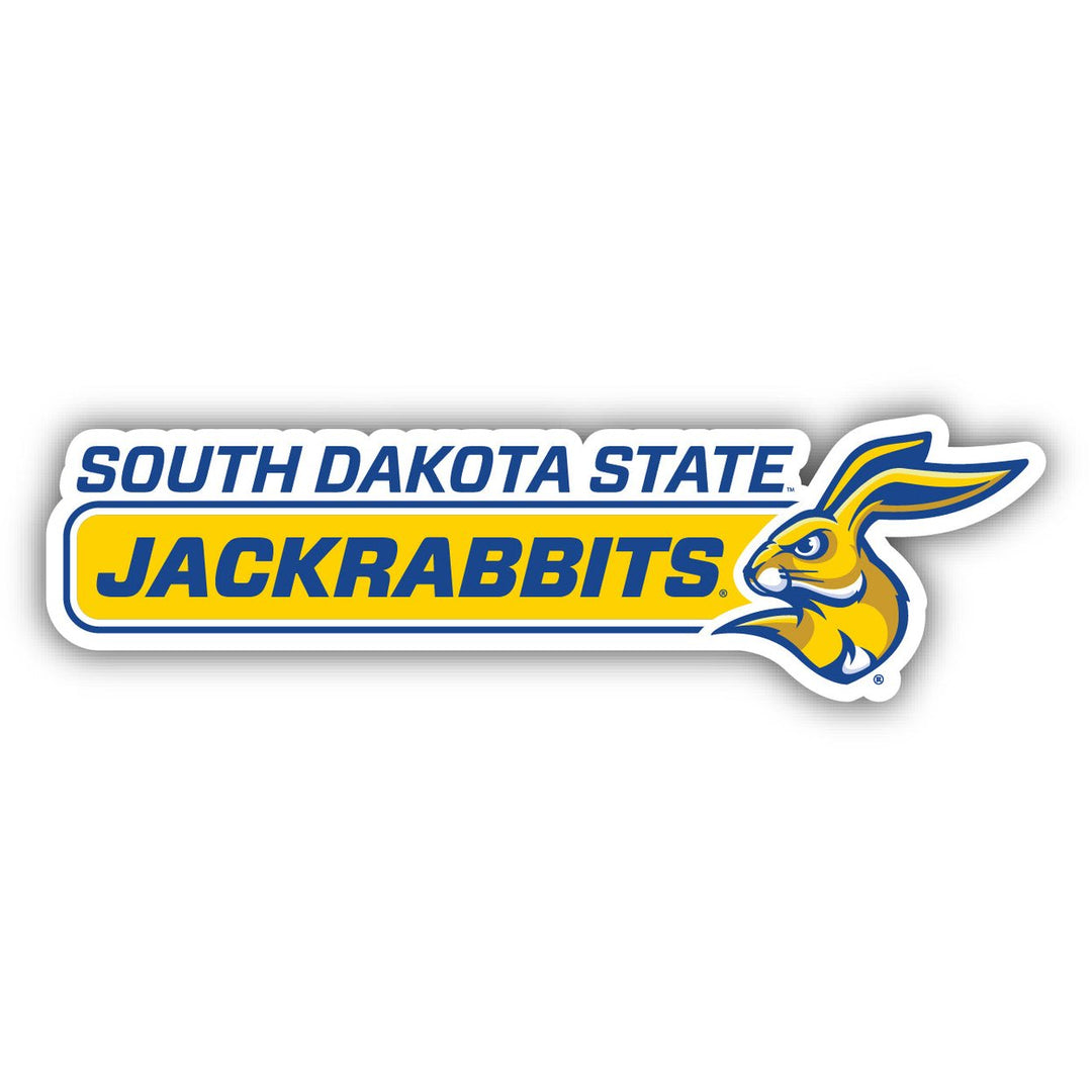 South Dakota State Jackrabbits 4-Inch Wide NCAA Durable School Spirit Vinyl Decal Sticker Image 1