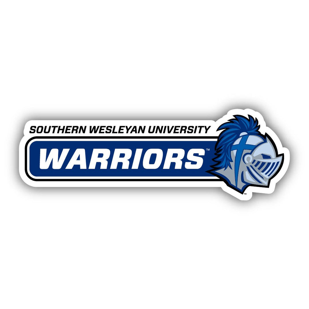 Southern Wesleyan University 4-Inch Wide NCAA Durable School Spirit Vinyl Decal Sticker Image 1