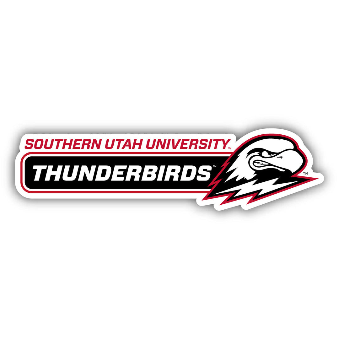 Southern Utah University 4-Inch Wide NCAA Durable School Spirit Vinyl Decal Sticker Image 1