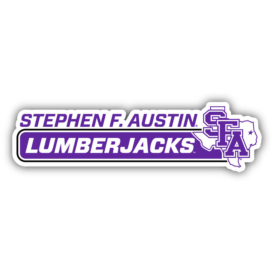 Stephen F. Austin State University 4-Inch Wide NCAA Durable School Spirit Vinyl Decal Sticker Image 1