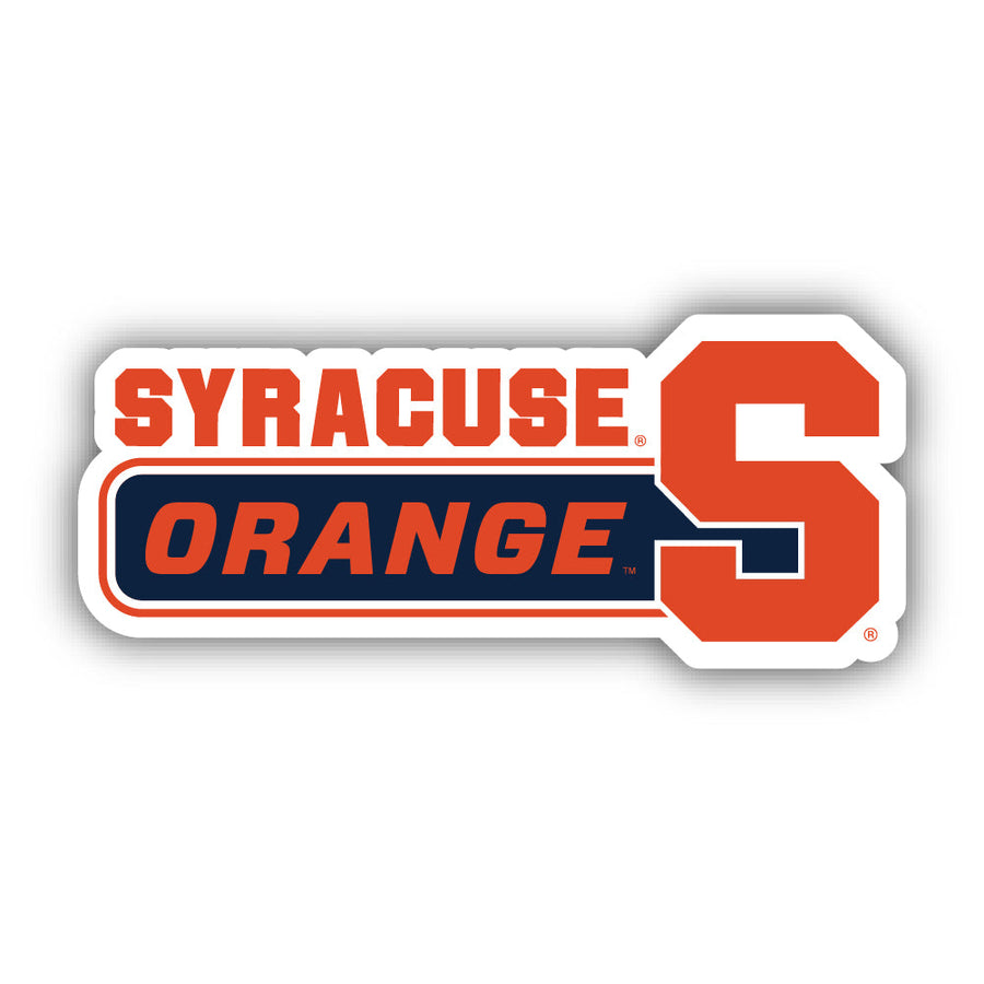 Syracuse Orange 4-Inch Wide NCAA Durable School Spirit Vinyl Decal Sticker Image 1