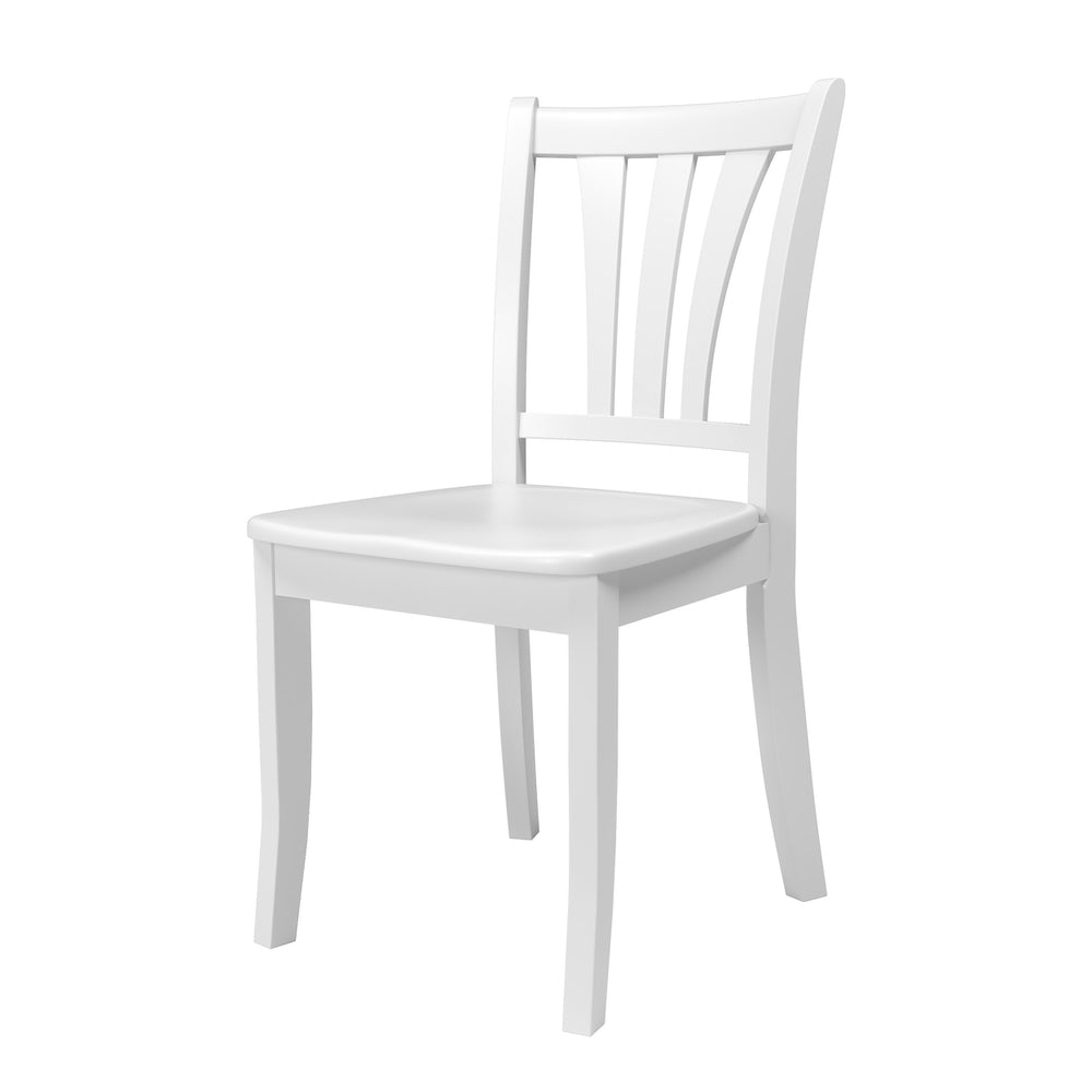 CorLiving Dillon Solid Wood Dining Chairs, Set of 2 Image 2