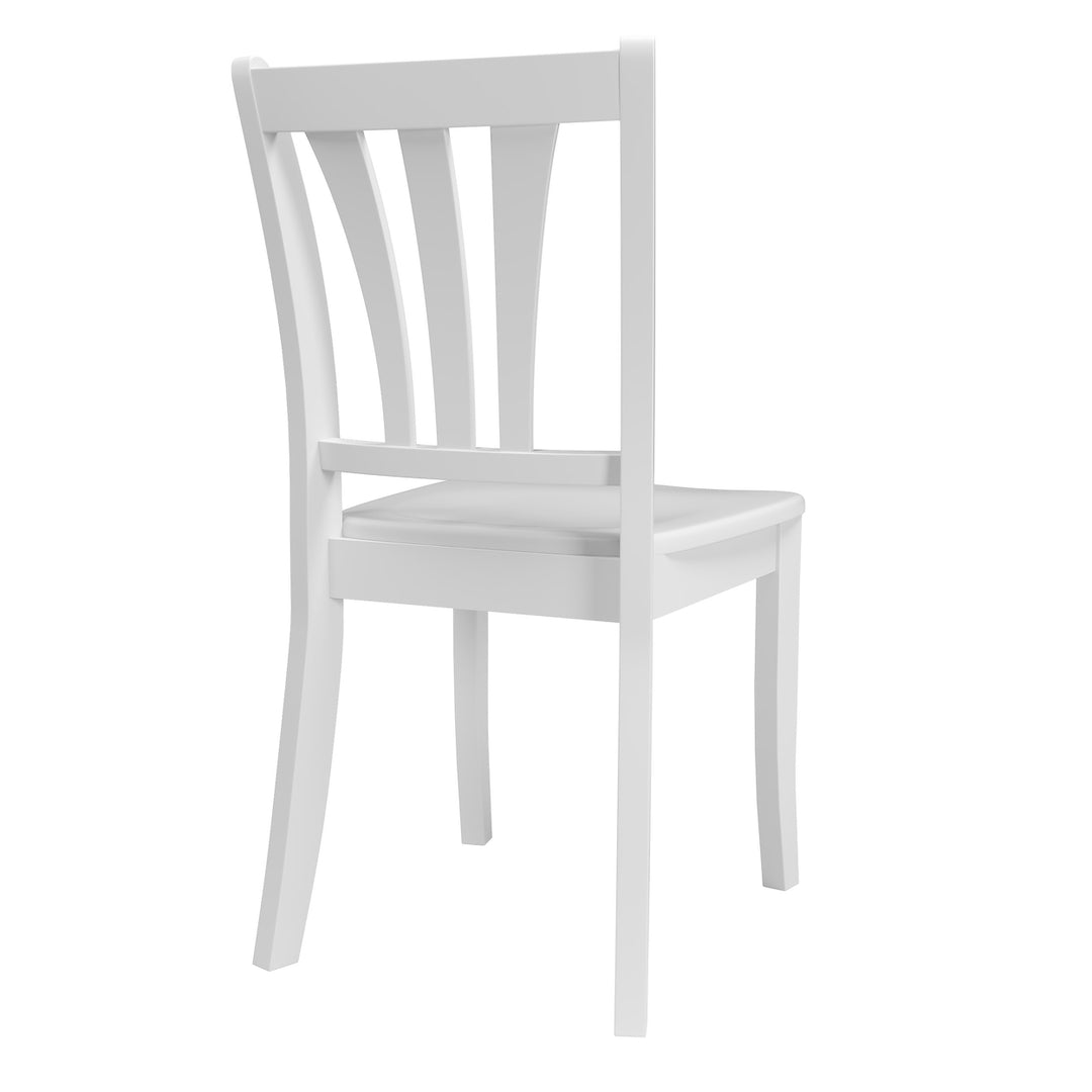 CorLiving Dillon Solid Wood Dining Chairs, Set of 2 Image 3