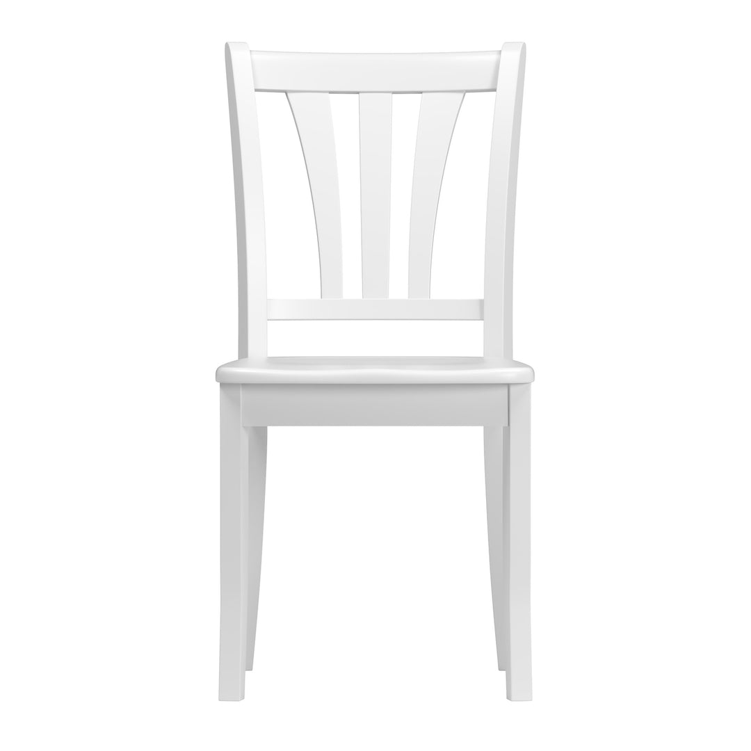 CorLiving Dillon Solid Wood Dining Chairs, Set of 2 Image 5