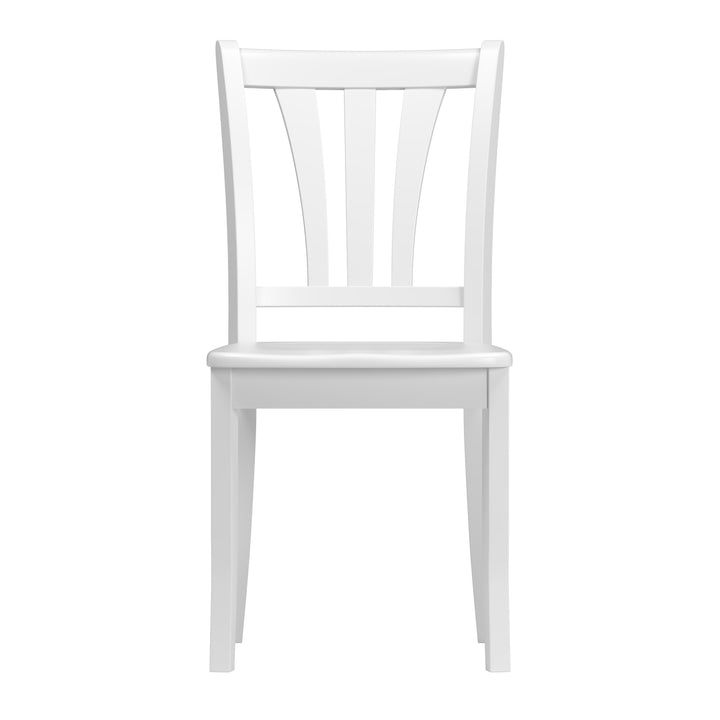 CorLiving Dillon Solid Wood Dining Chairs, Set of 2 Image 5