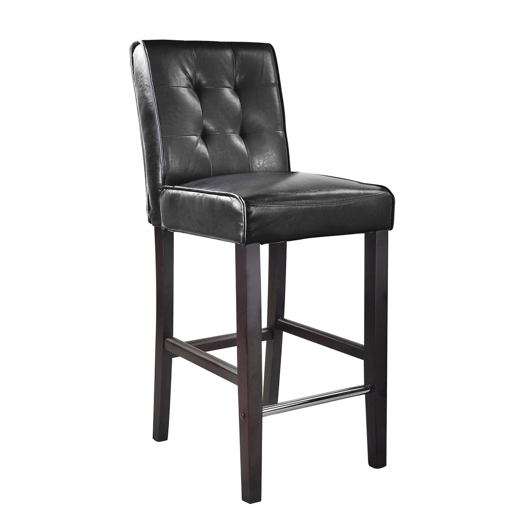 CorLiving Antonio PU Tufted Bar Height Barstool Image 1