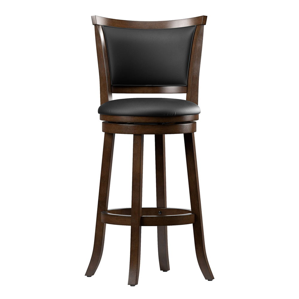 CorLiving Woodgrove Bar Height Wood Barstools, Set of 2 Image 2