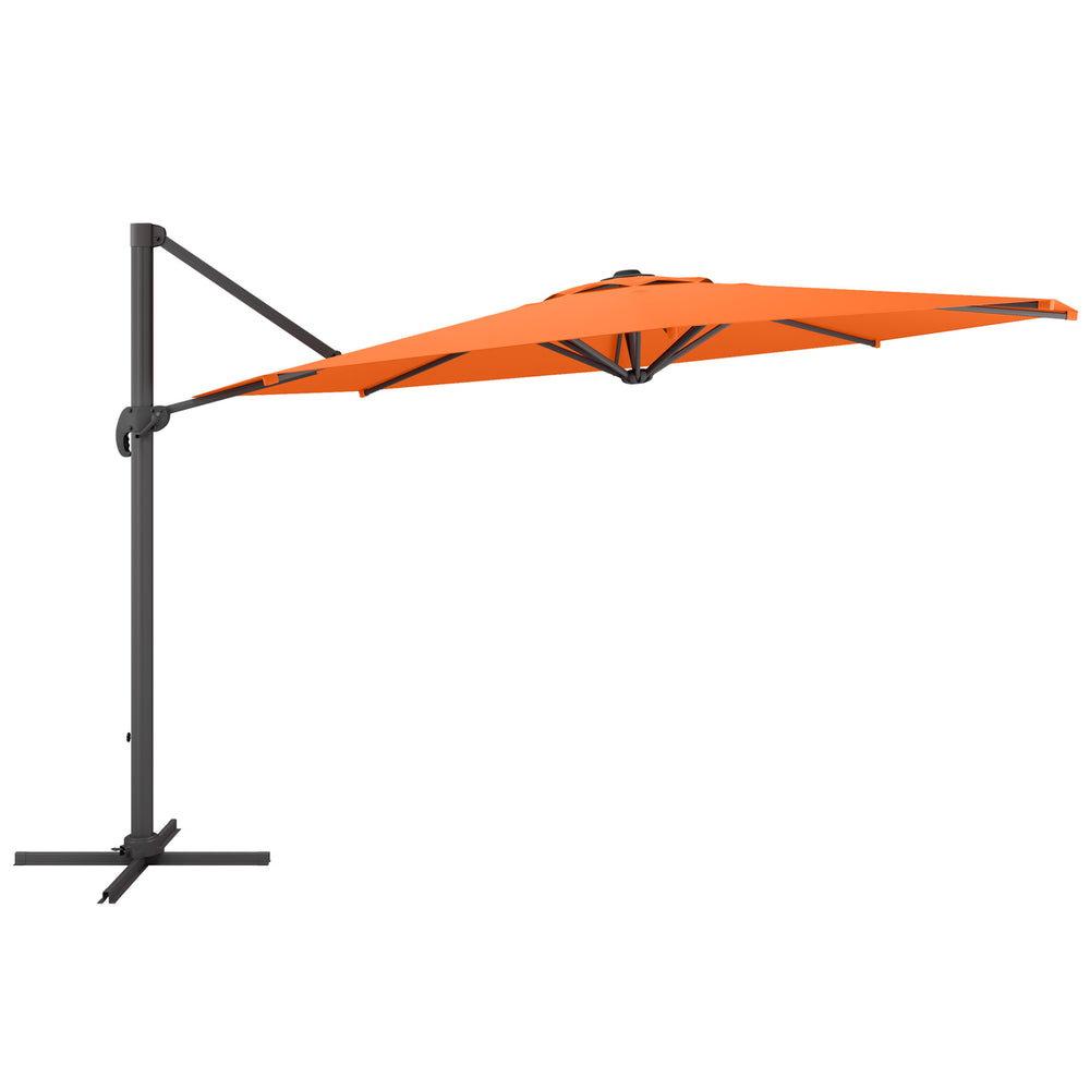 CorLiving 11.5ft UV Resistant Deluxe Tilting Patio Umbrella Image 2
