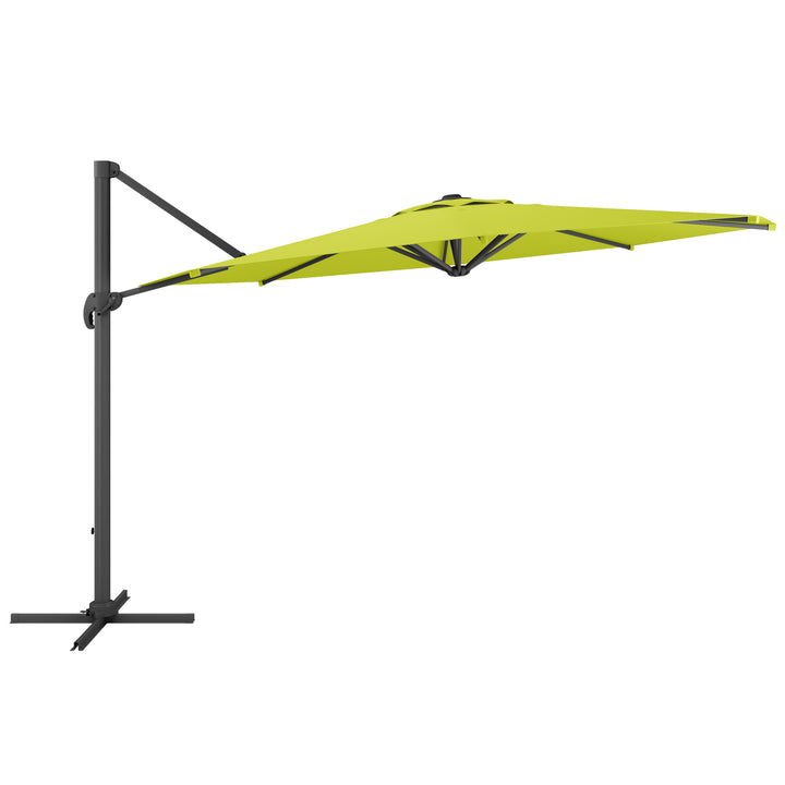 CorLiving 11.5ft UV Resistant Deluxe Tilting Patio Umbrella Image 7