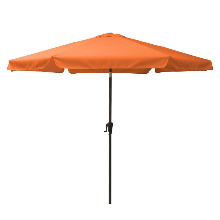 CorLiving 10ft Round Tilting Patio Umbrella Image 1