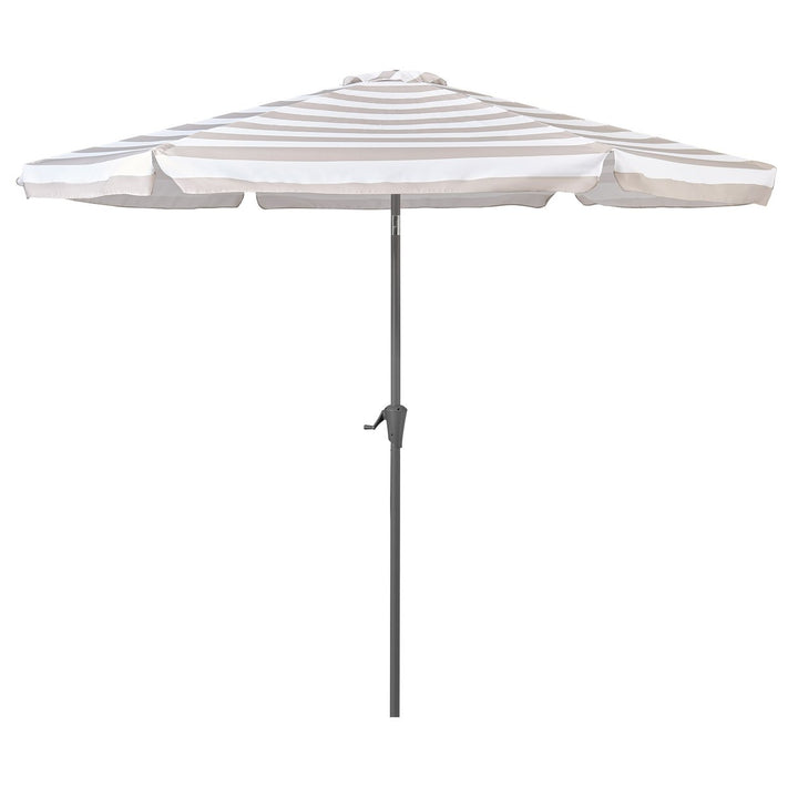 CorLiving 10ft Round Tilting Patio Umbrella Image 6